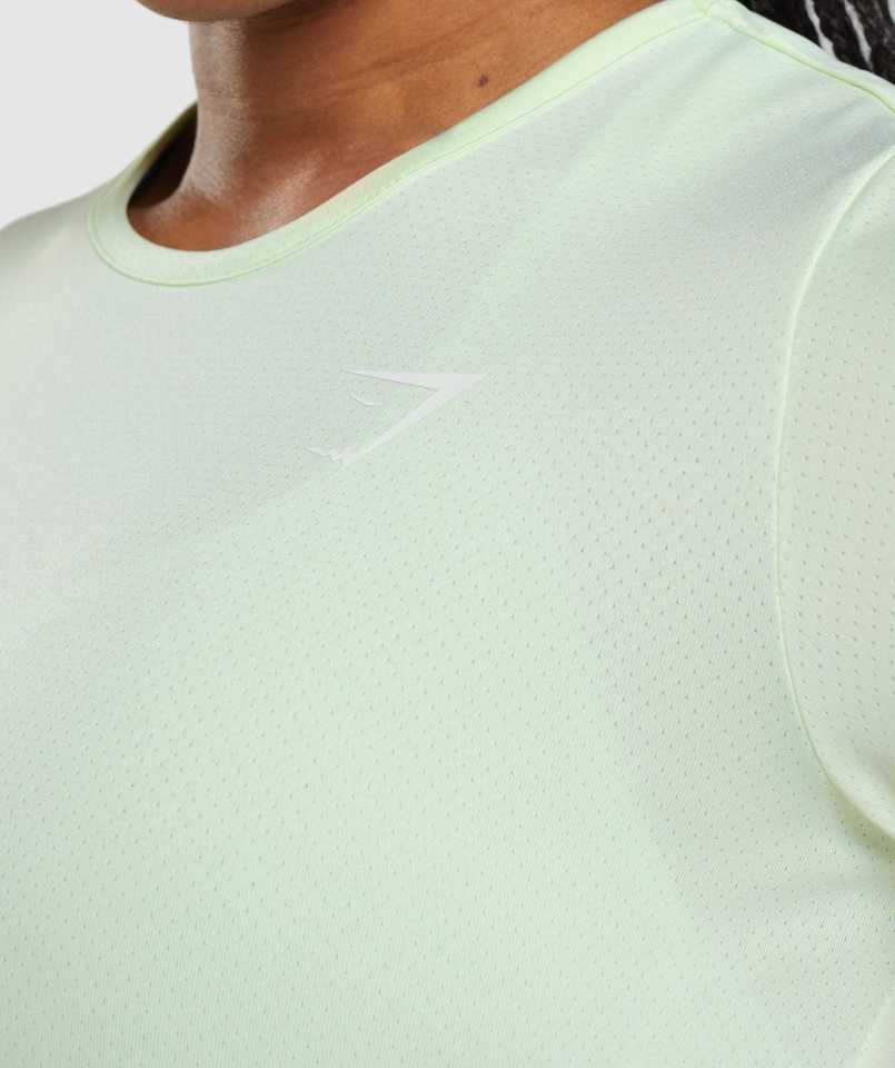 Gymshark Edzés Póló Uborka Zöld