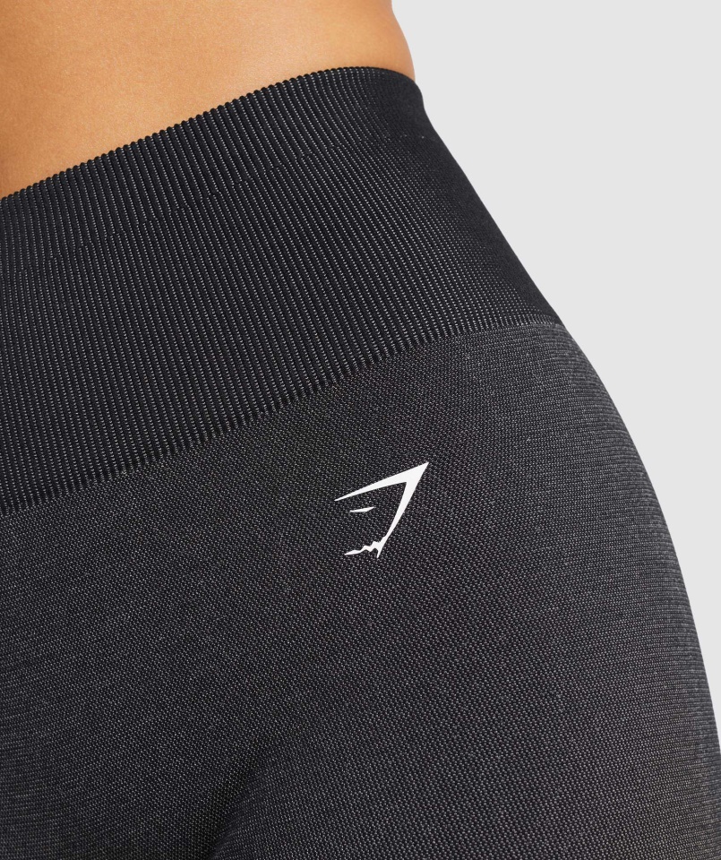 Gymshark Háromszög-fekete Adapt Ombre Varrat Nélküli Leggings