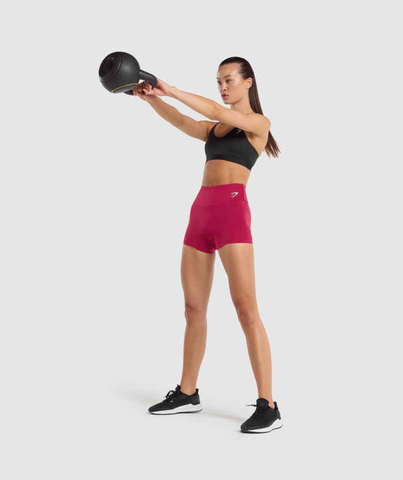 Gymshark V Nyakú Sportmelltartó Fekete