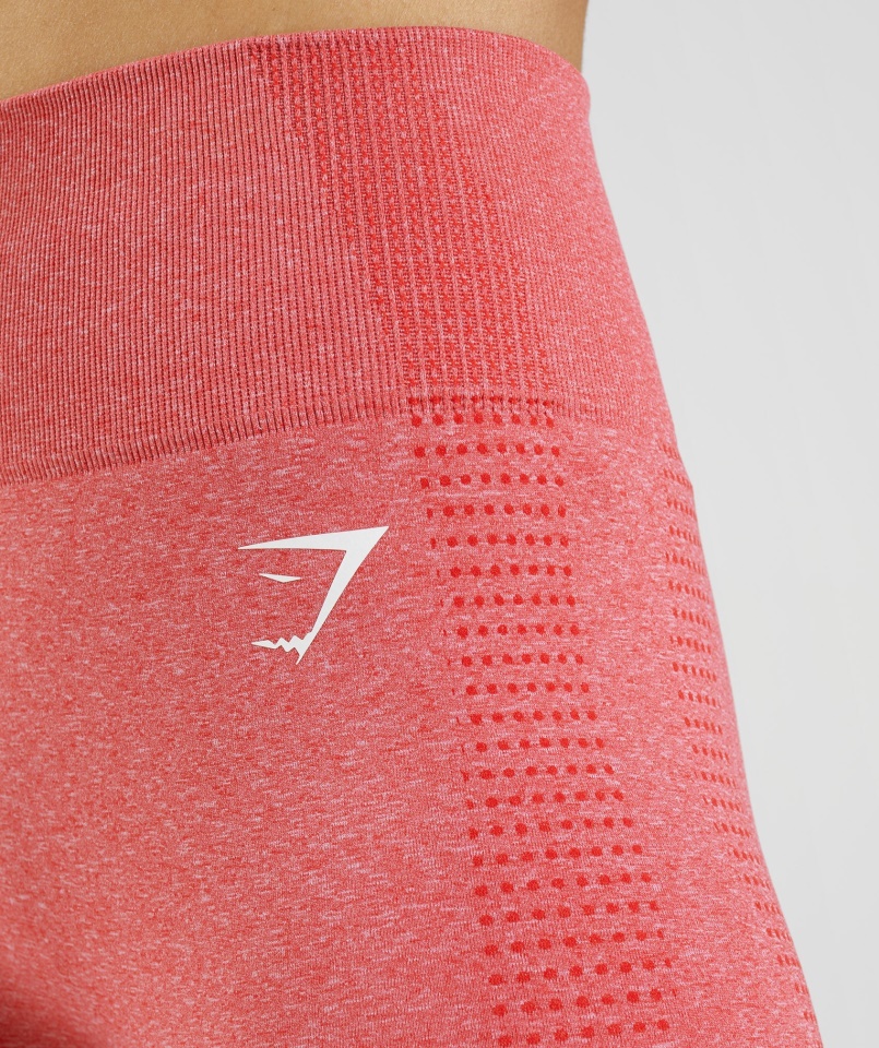 Gymshark Vital Varrat Nélküli 2.0 Leggings Chili Vörös Márga
