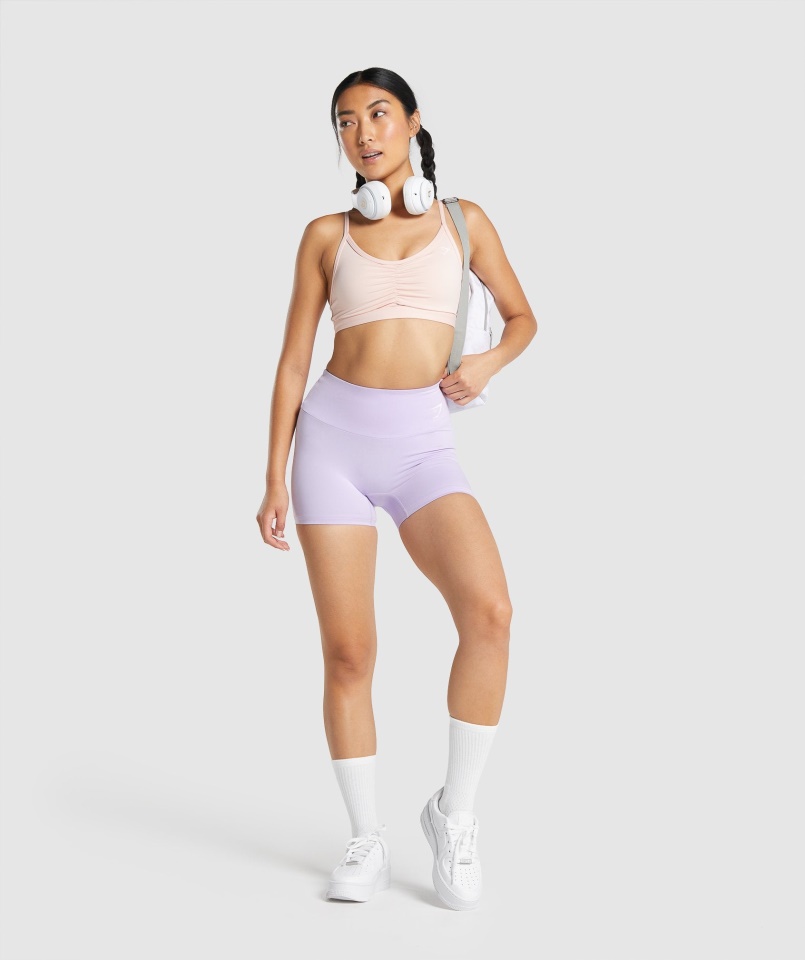 Gymshark Fehér Prémium Hímzett Legénységi Zokni 1db