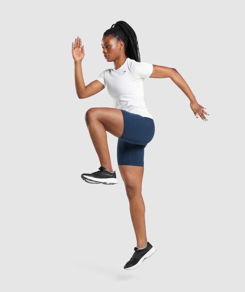 Gymshark Fehér Edzőpóló