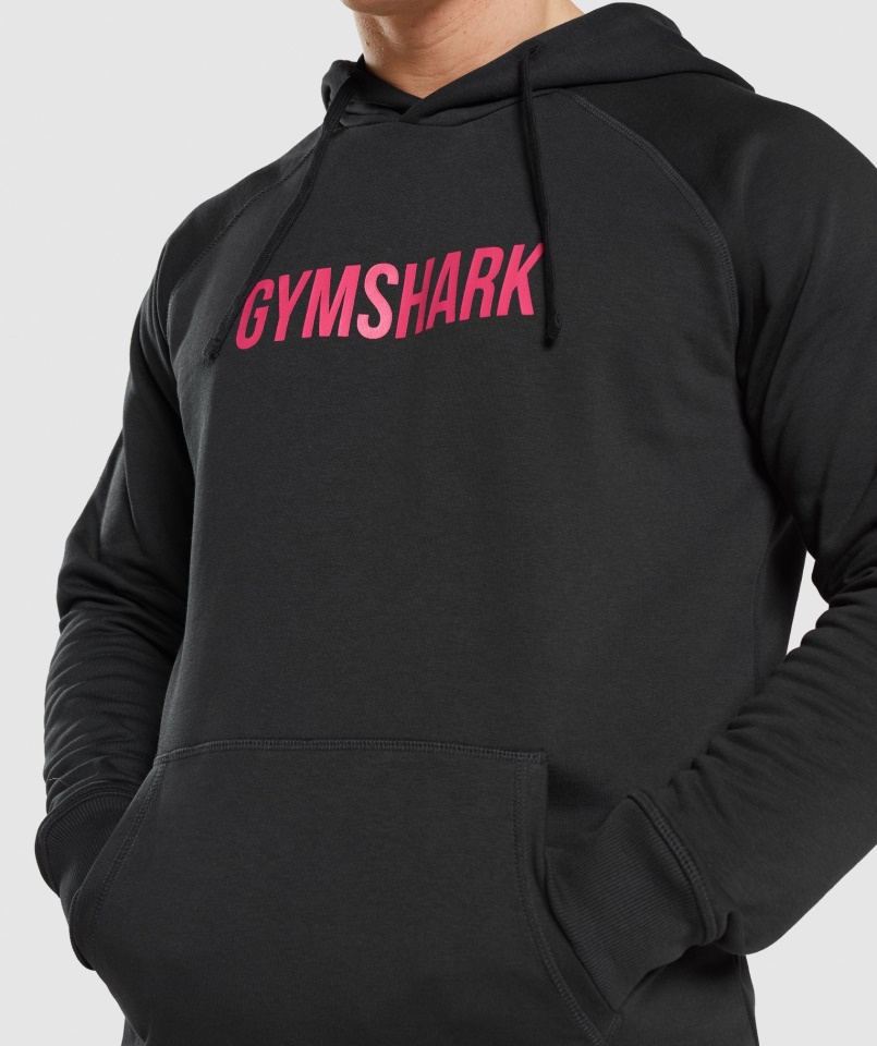 Lábas Nappali Kapucnis Fekete Gymshark