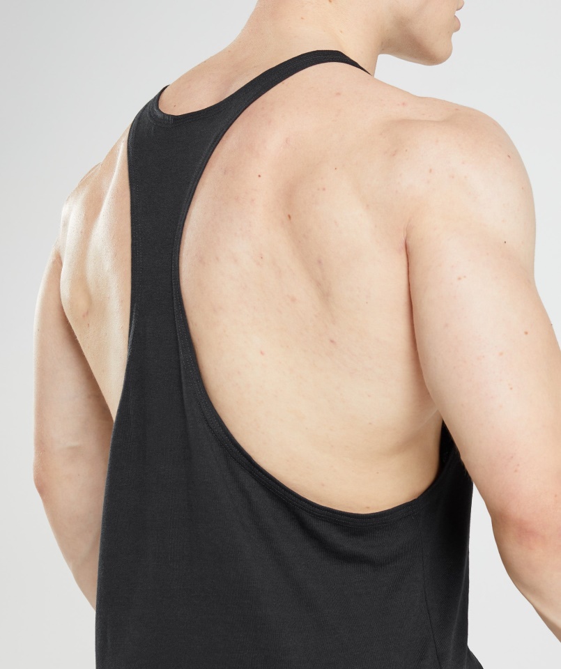 Legacy Stringer Fekete Gymshark