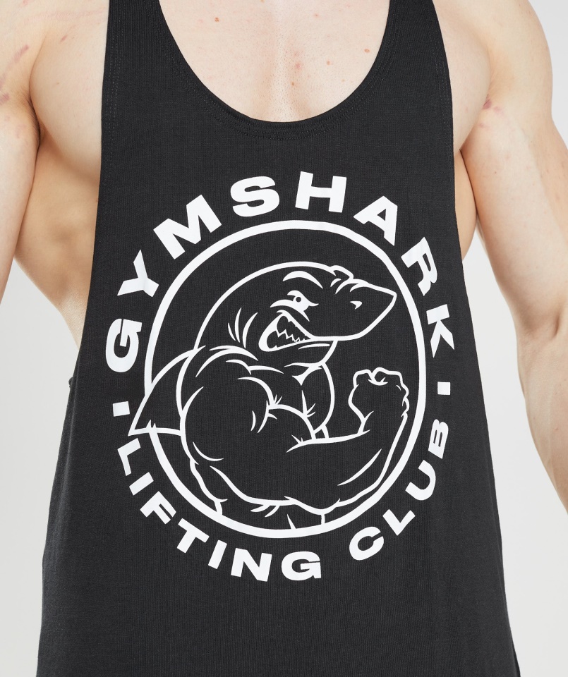Legacy Stringer Fekete Gymshark