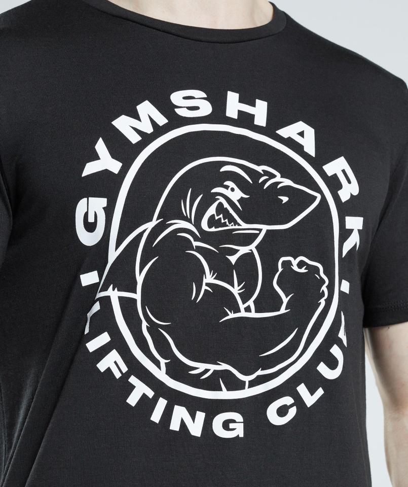 örökölt Póló Fekete Gymshark