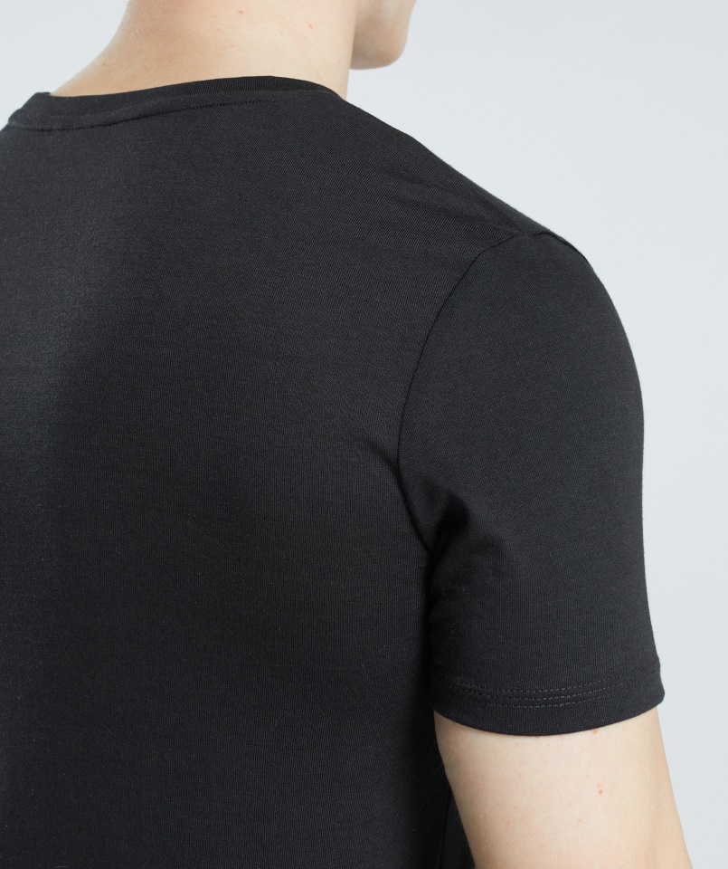 örökölt Póló Fekete Gymshark