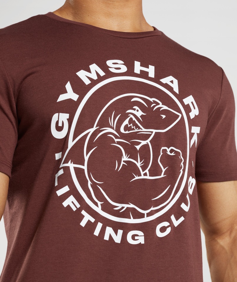 örökölt Póló Cseresznyebarna Gymshark