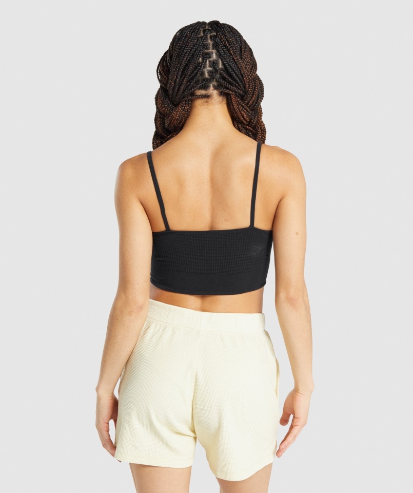 Szünet Bralette Fekete Gymshark