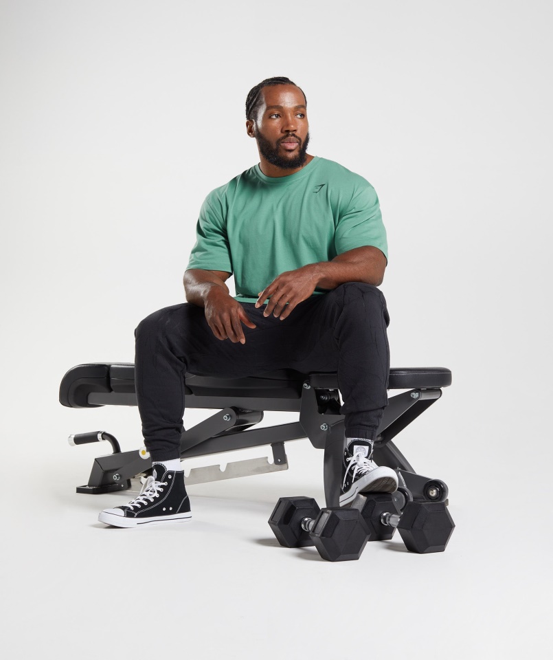 Power Póló Alpesi Zöld Gymshark