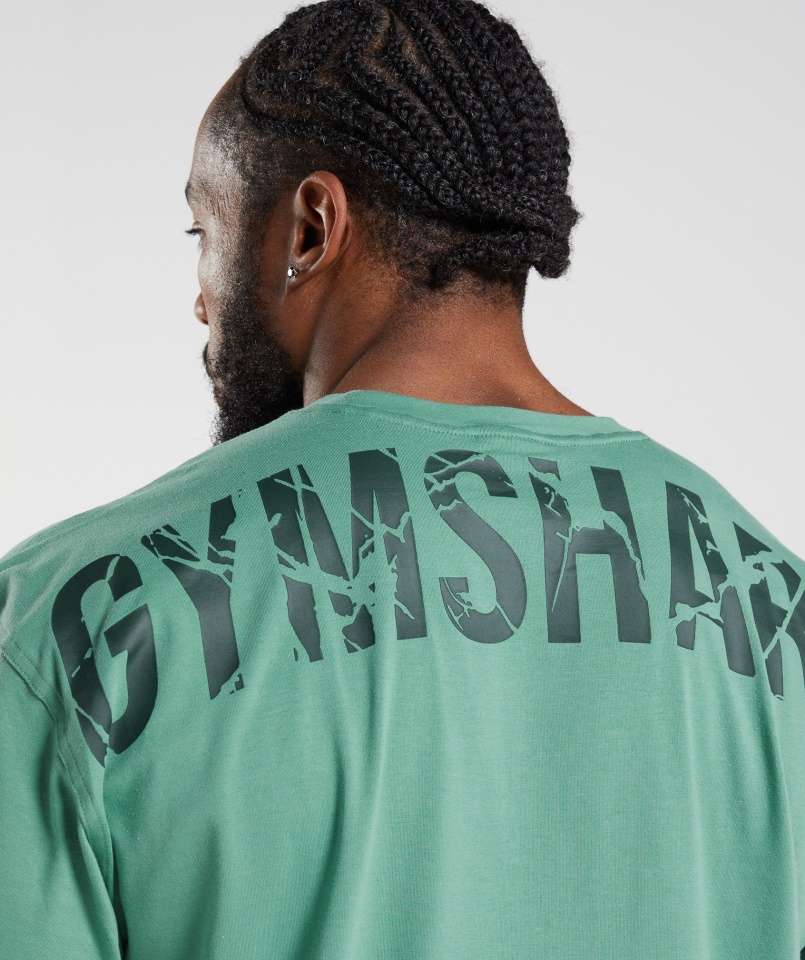 Power Póló Alpesi Zöld Gymshark