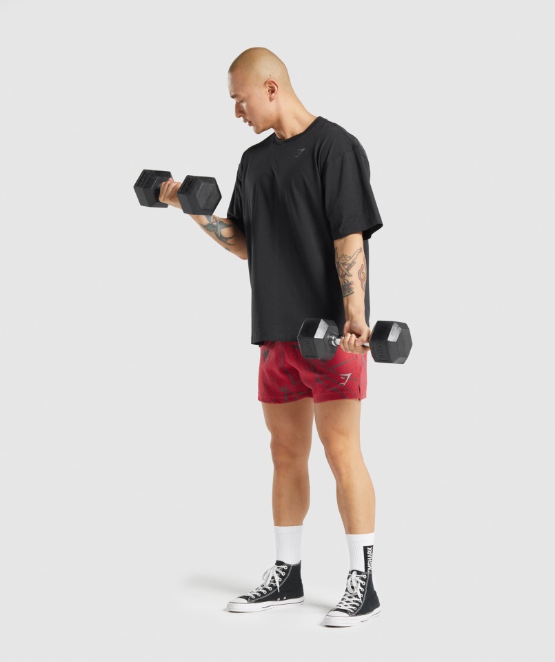 Power Póló Fekete Gymshark