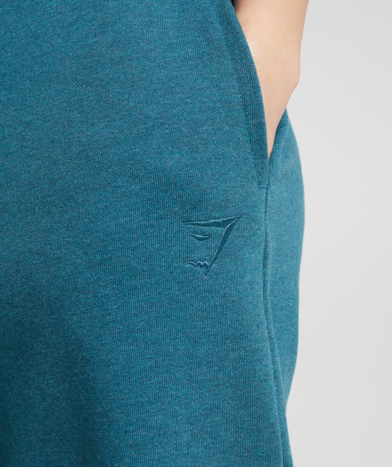 Pihenőnap Izzadás Kocogók Acélkék Márga Gymshark