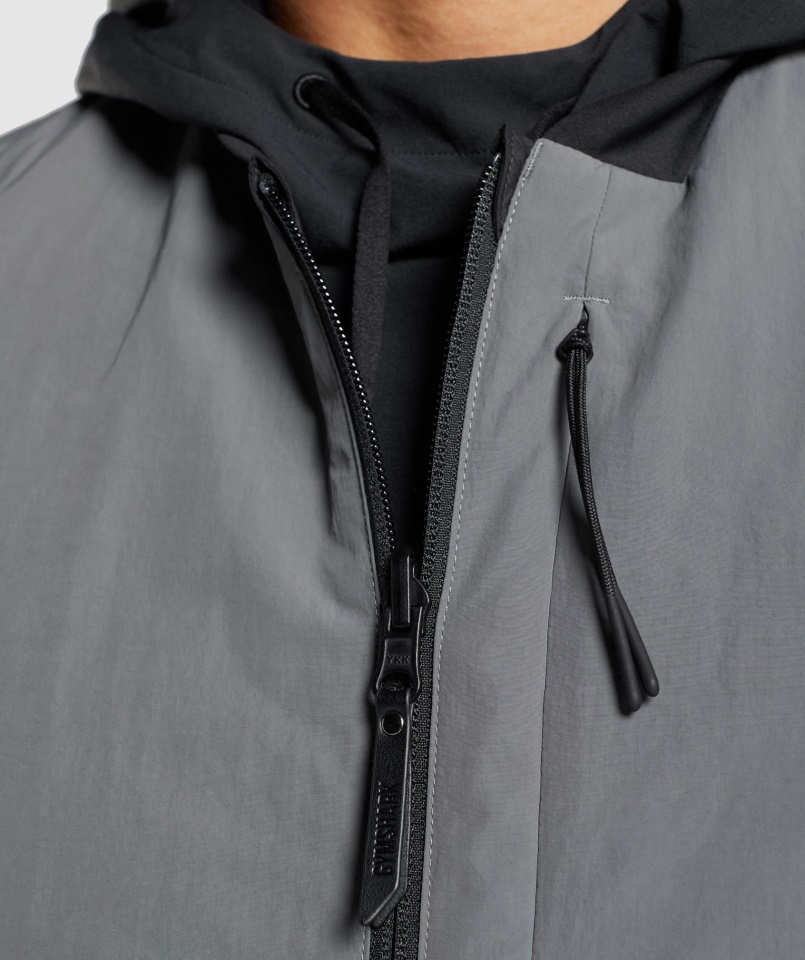 Retake Megfordítható Mellény Szénfekete Gymshark