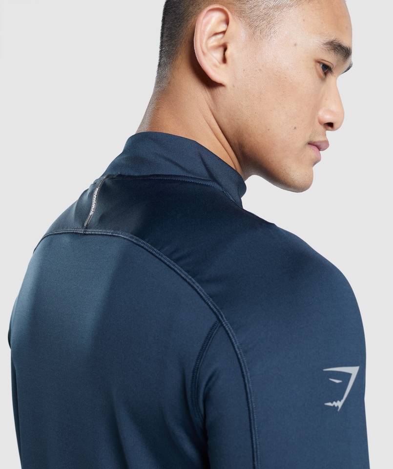Speed Evolve 1-4 Zip Navy Gymshark