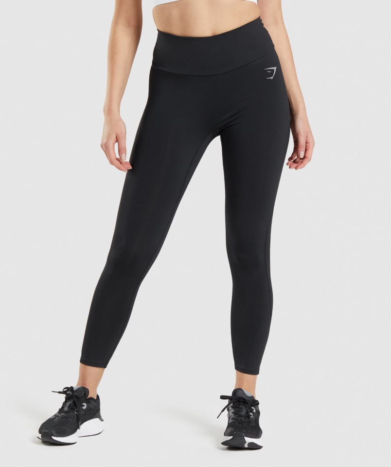Speed Leggings Fekete Gymshark