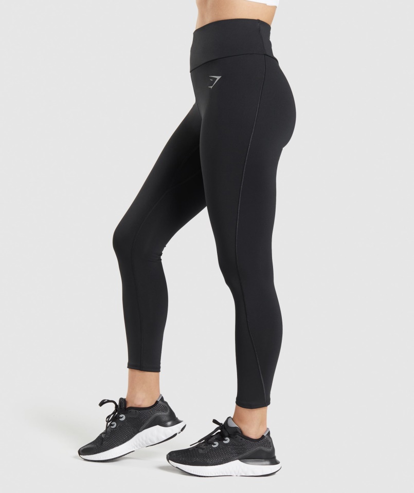 Speed Leggings Fekete Gymshark