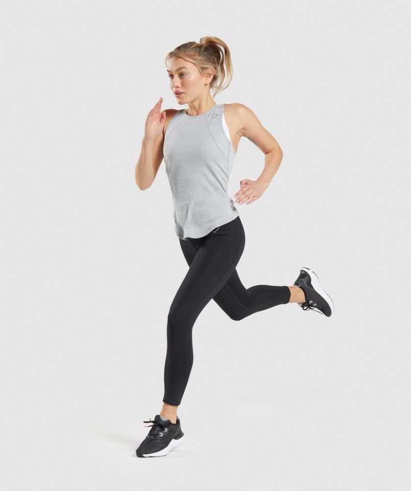 Speed Leggings Fekete Gymshark