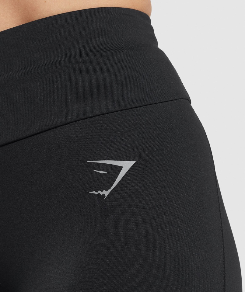 Speed Leggings Fekete Gymshark