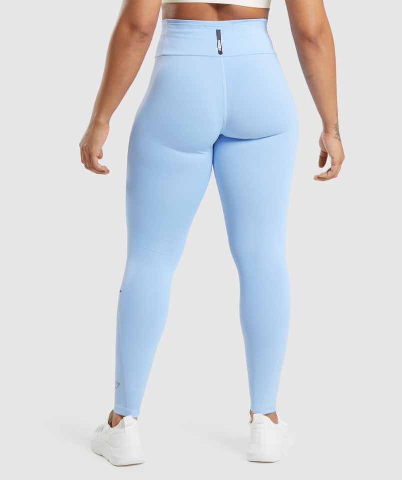 Speed Leggings Holdkő Kék Gymshark
