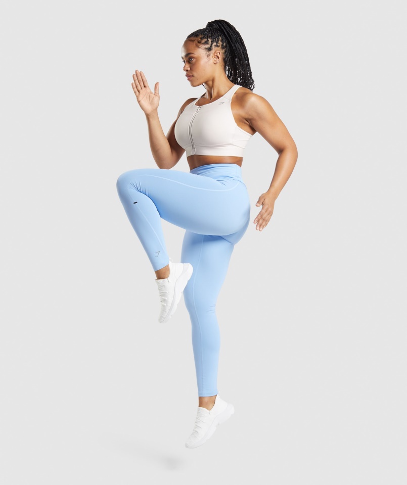 Speed Leggings Holdkő Kék Gymshark