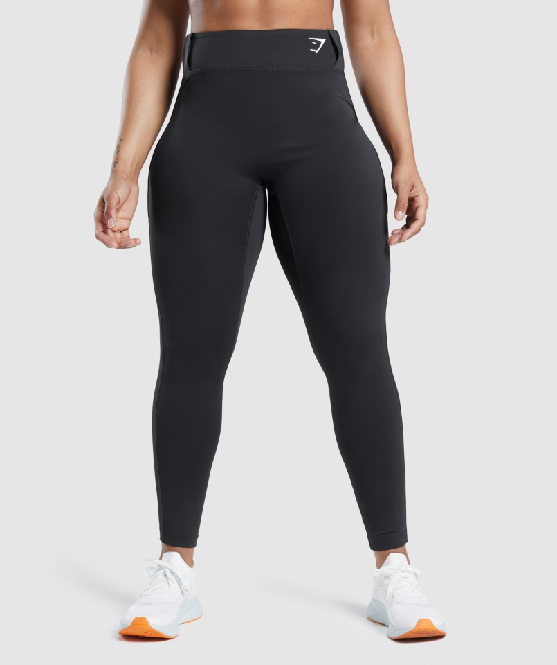 Sport Leggings Fekete Gymshark