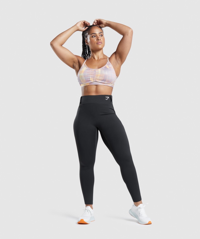 Sport Leggings Fekete Gymshark