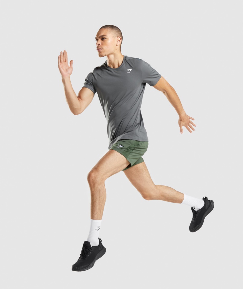 Sport Rövidnadrág Zöld Gymshark