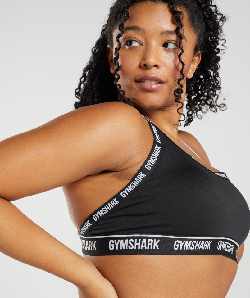 Strike Sportmelltartó Fekete-fehér Gymshark