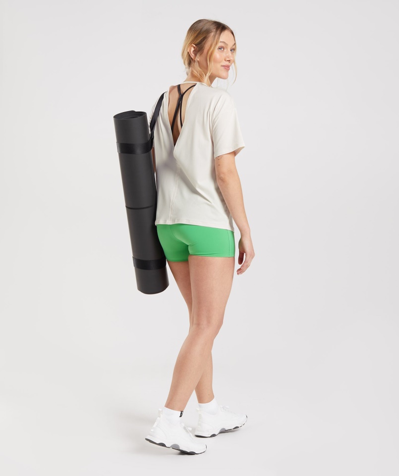 Stúdió Póló Kókuszfehér Gymshark