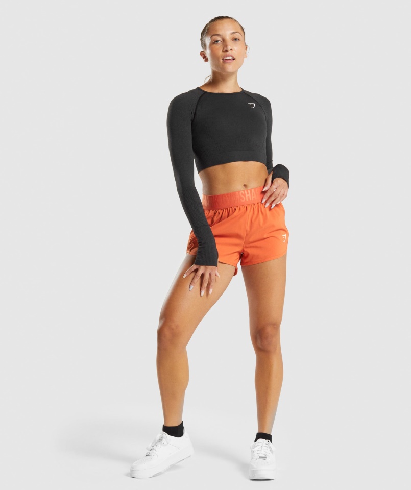 Edzőzokni 3pk Fekete Gymshark