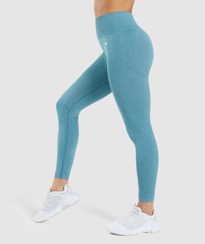 Vital Seamless 2.0 Leggings Tahoe Kékeszöld Márga Gymshark
