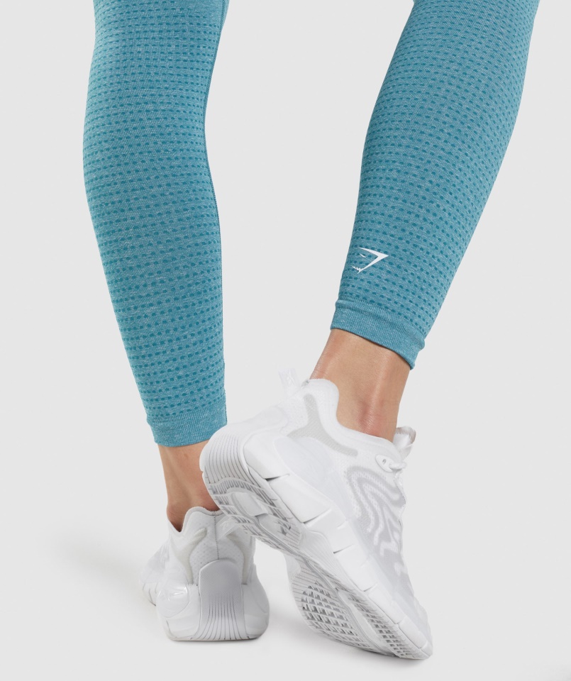 Vital Seamless 2.0 Leggings Tahoe Kékeszöld Márga Gymshark
