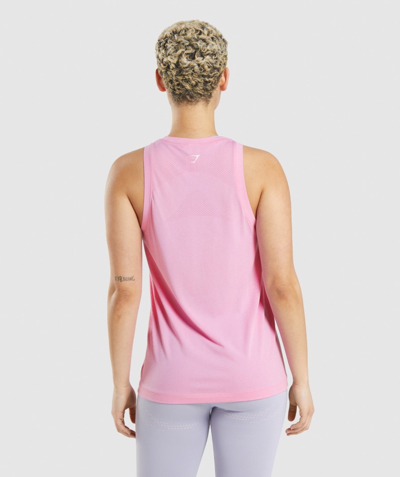Vital Seamless 2.0 Light Laza Tank Sorbet Rózsaszín Márga Gymshark