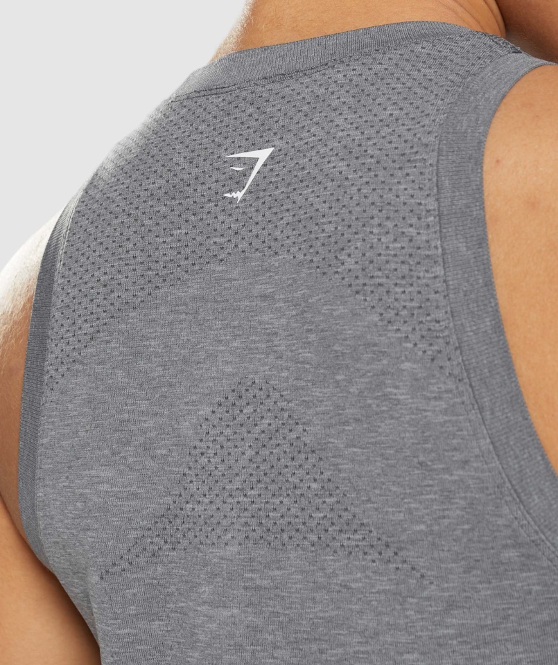 Vital Seamless 2.0 Light Tank Smokey Grey Márga Gymshark